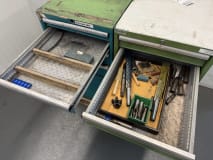 2 drawer cabinets with contents - Image 4