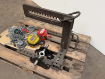 Lot of Chain Hoists + Crane Fork - Image 9