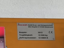 AXXIA ELK 12.500T Overhead Crane - Image 7
