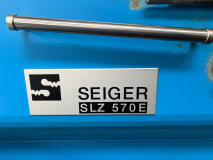 Seiger SLZ-570 E x 2000 cycle-controlled lathe
