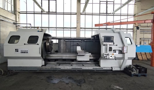 Schwerdrehmaschine Seiger SLZ 1200 x 3000 mit Siemens Zyklensteuerung - Image 3