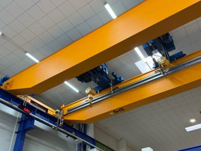 ABUS double-girder overhead travelling crane 50 t / 25 t / 2014 - Image 2