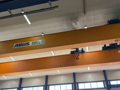 ABUS double-girder overhead travelling crane 50 t / 25 t / 2014 - Image 14