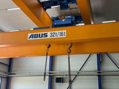 ABUS Zweiträger-Brückenkran 32 t / 16 t - Image 3