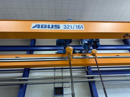ABUS Double Girder Overhead Crane 32 t / 16 t - Image 6