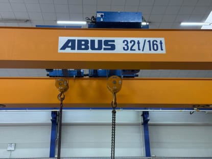 ABUS Zweiträger-Brückenkran 32 t / 16 t - Image 11