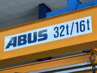 ABUS Double Girder Overhead Crane 32 t / 16 t - Image 12