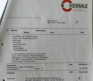 HERMLE C 600 V CNC Fräszentrum - Image 5