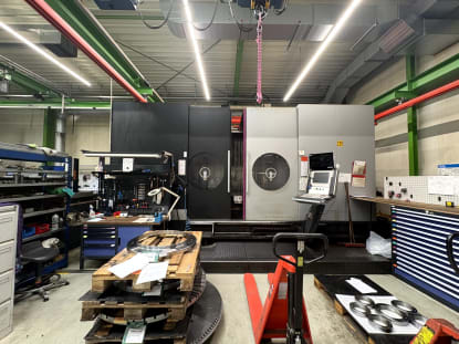 IBARMIA ZVH58 Bettfräsmaschine mit Rundtisch 1750 mm  - Image 15