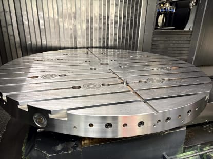 IBARMIA ZVH58 Bettfräsmaschine mit Rundtisch 1750 mm  - Image 7