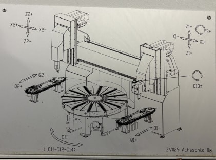 PITTLER WMZ PV 4000 CNC Vertikal Dreh und Bearbeitungszentrum - Image 13
