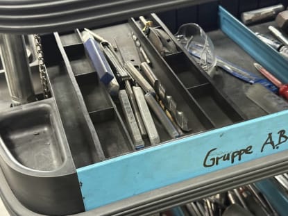 Hazet 4 workshop trolleys - Image 7