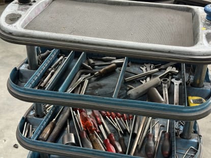 Hazet  4 Werkstattwägen mit Inhalt - Image 21