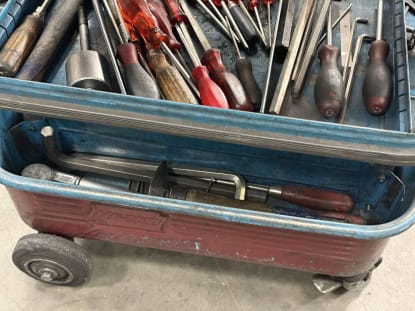 Hazet 4 workshop trolleys - Image 23