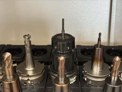 30 pcs. HSK-A63 tool holders with tools - Image 15