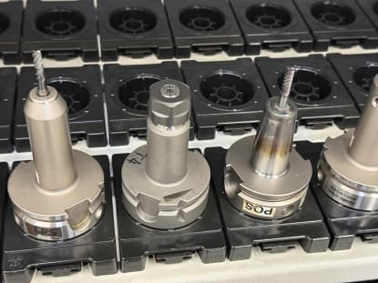 30 pcs. HSK-A63 tool holders with tools - Image 8