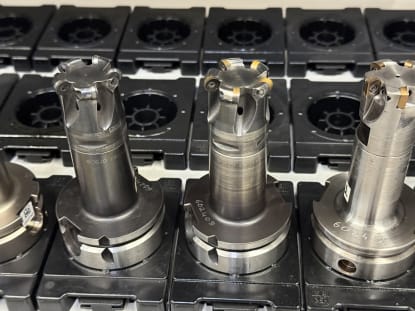 30 pcs. HSK-A63 tool holders with tools - Image 29