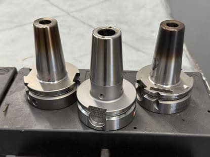 34 pcs. HSK-A63 tool holders with tools - Image 25