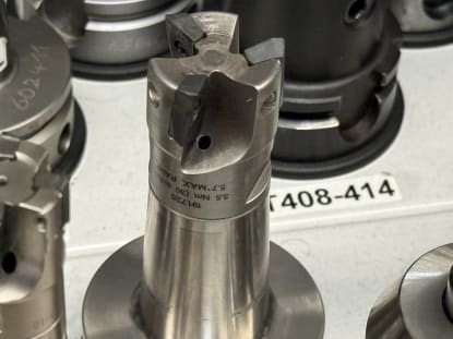 34 pcs. HSK-A63 tool holders with tools - Image 20