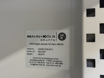 32 pcs. HSK-A63 tool holders with tools - Image 37