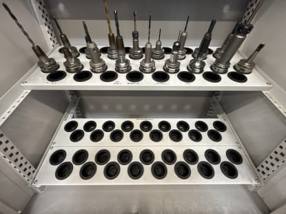 32 pcs. HSK-A63 tool holders with tools - Image 33