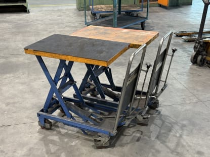2 Scissor Lift Tables - Image 4