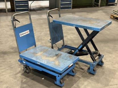 2 Scissor Lift Tables - Image 8
