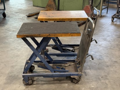 2 Scissor Lift Tables - Image 3