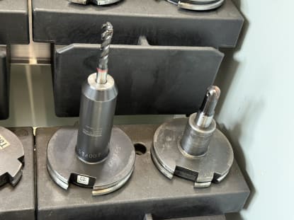 20 pcs. SK50 tool holders with tools - Image 6