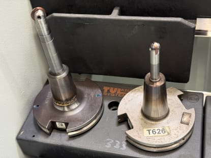20 pcs. SK50 tool holders with tools - Image 11