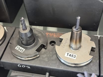 16 pcs. SK50 tool holders with tools - Image 8