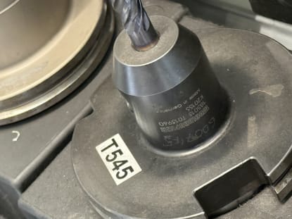 16 pcs. SK50 tool holders with tools - Image 9