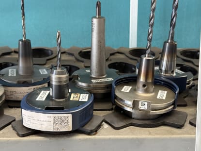 25 pcs. SK50 tool holders with tools - Image 22