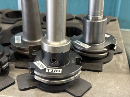 25 pcs. SK50 tool holders with tools - Image 28