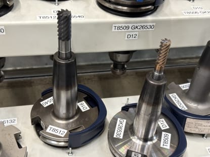 18 pcs. SK50 tool holders with tools - Image 22