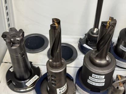 25 pcs. SK50 tool holders with tools - Image 6