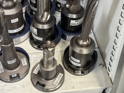 25 pcs. SK50 tool holders with tools - Image 16