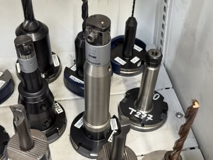 25 pcs. SK50 tool holders with tools - Image 22