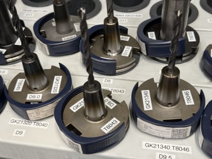 34 pcs. SK50 tool holders with tools - Image 16