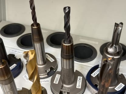 34 pcs. SK50 tool holders with tools - Image 30