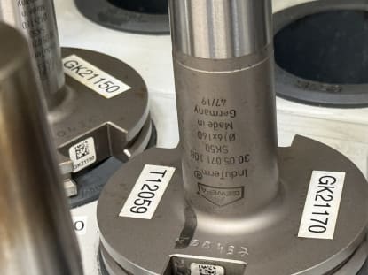 34 pcs. SK50 tool holders with tools - Image 31
