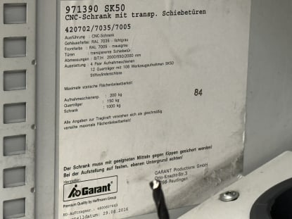 34 Stk. SK50 Werkzeugaufnahmen mit Werkzeugen - Image 42