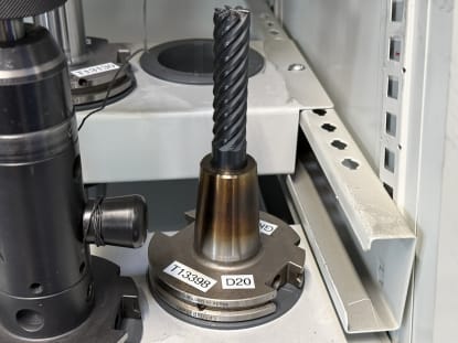 26 pcs. SK50 tool holders with tools - Image 13