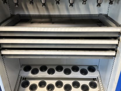 26 pcs. SK50 tool holders with tools - Image 25