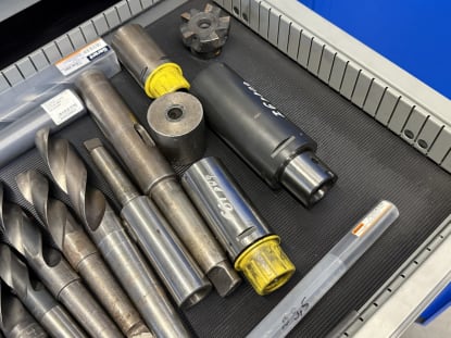 26 pcs. SK50 tool holders with tools - Image 36