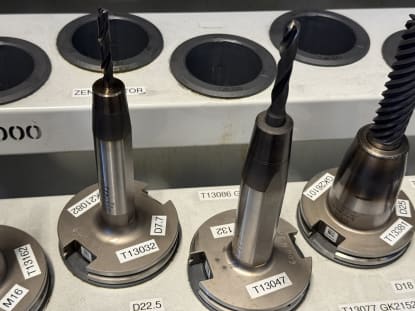 26 pcs. SK50 tool holders with tools - Image 42