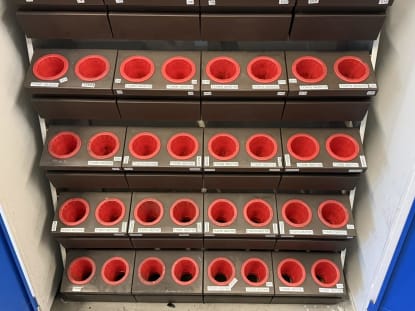 24 pcs. SK50 tool holders with tools - Image 24