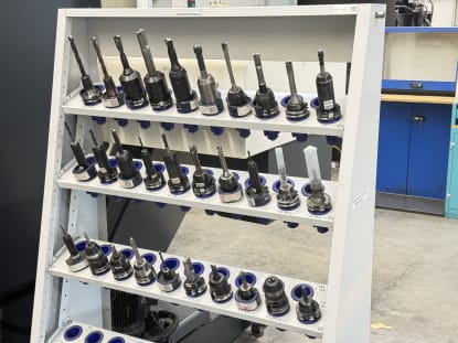 30 pcs. SK40 Tool Holders with Tools - Image 2