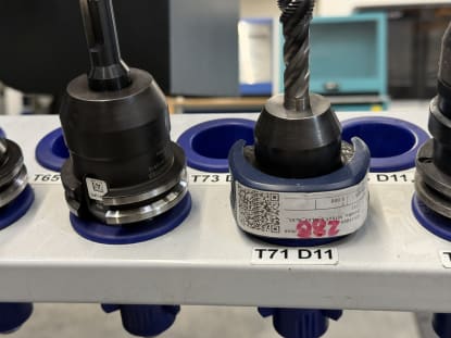 30 Stk. SK40 Werkzeugaufnahmen mit Werkzeugen - Image 29