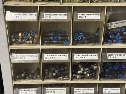 Lot of Pneumatic Assembly Parts - Image 7
